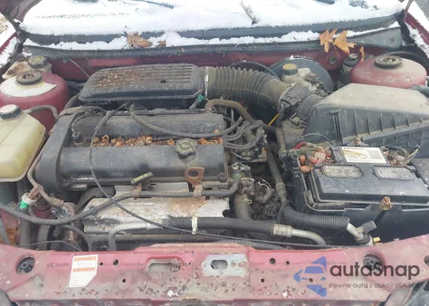 2000 Ford Contour Se Fleet из США, поврежденный, VIN 1FAFP663XYK123126